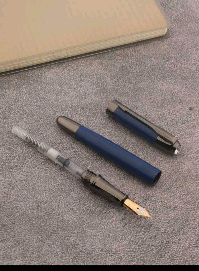 Feather tip calligraphy pen