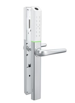 areb AREB SMART LOCK NARROW STYLE WHITE 30 * 85 5 Unlocking Methods Fingerprint PIN Code App Control RFID Card Emergency Key Auto Lock Anti Theft Security for Home Office  - Image 4