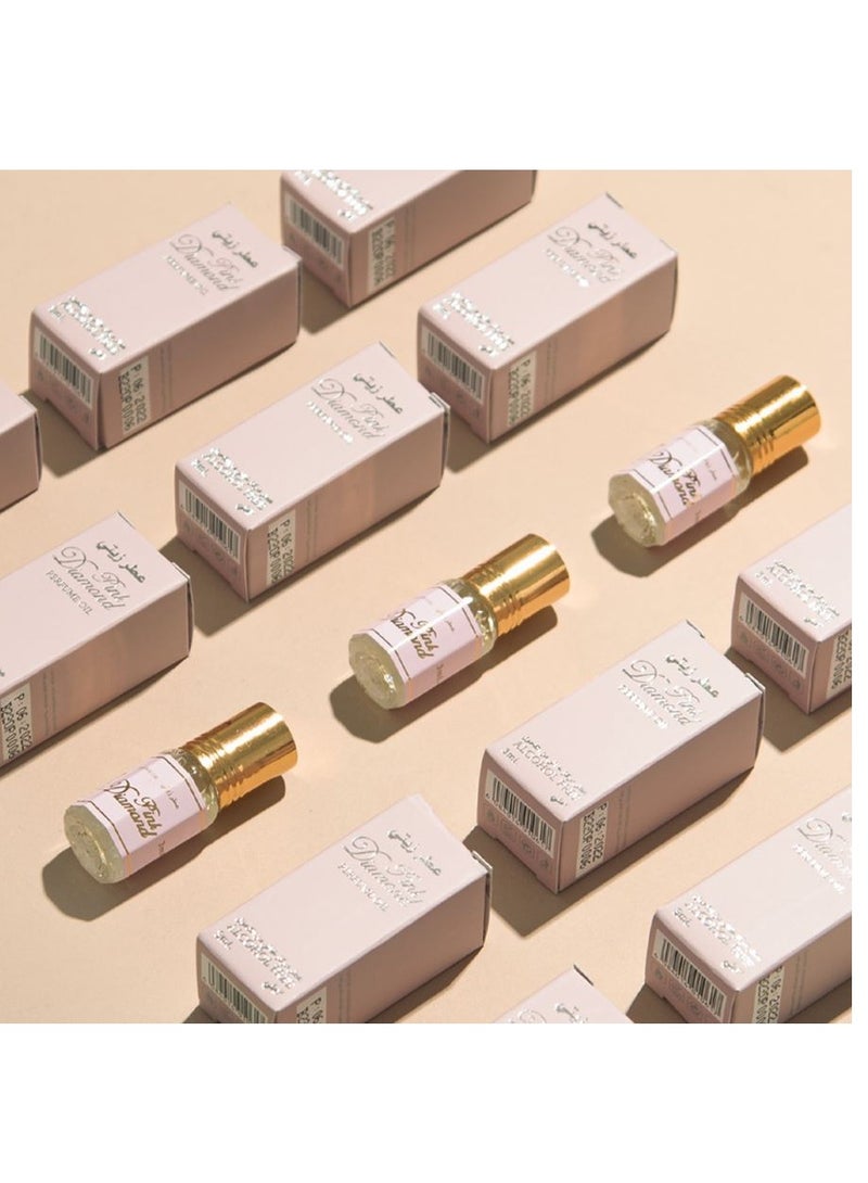 بانافع عطر بنك دايموند زيتي 12 قطعة3 مل - Image 1