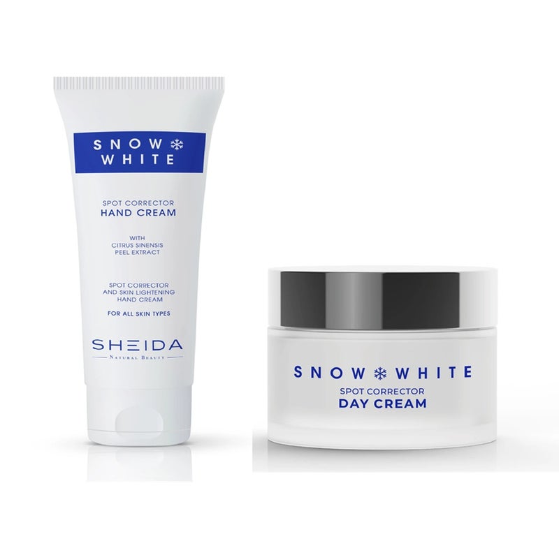 Sheida Snow White Anti-Stain Hand and Face Care Set - Image 1