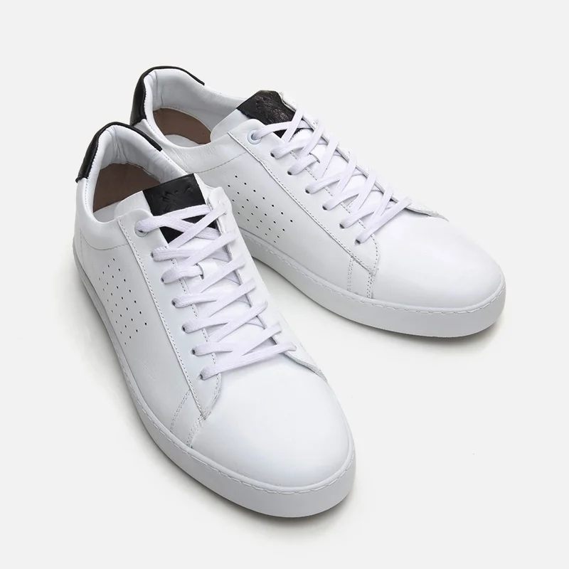 Hotiç 02AYH293660A900 GENUINE Leather White Men's Casual Shoes