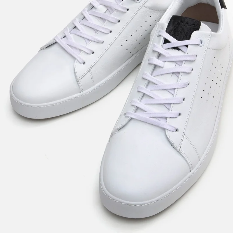 Hotiç 02AYH293660A900 GENUINE Leather White Men's Casual Shoes