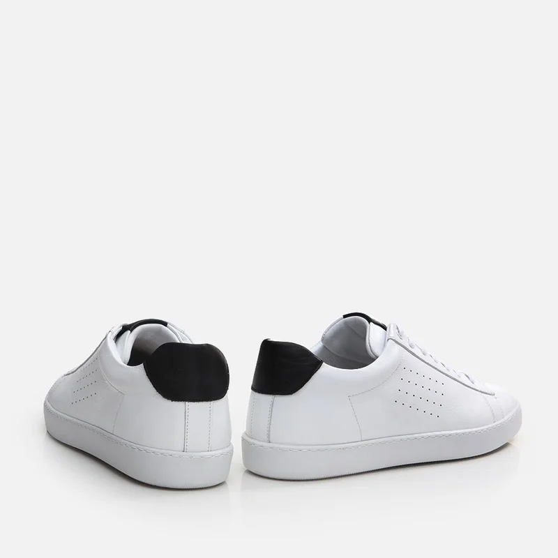 Hotiç 02AYH293660A900 GENUINE Leather White Men's Casual Shoes