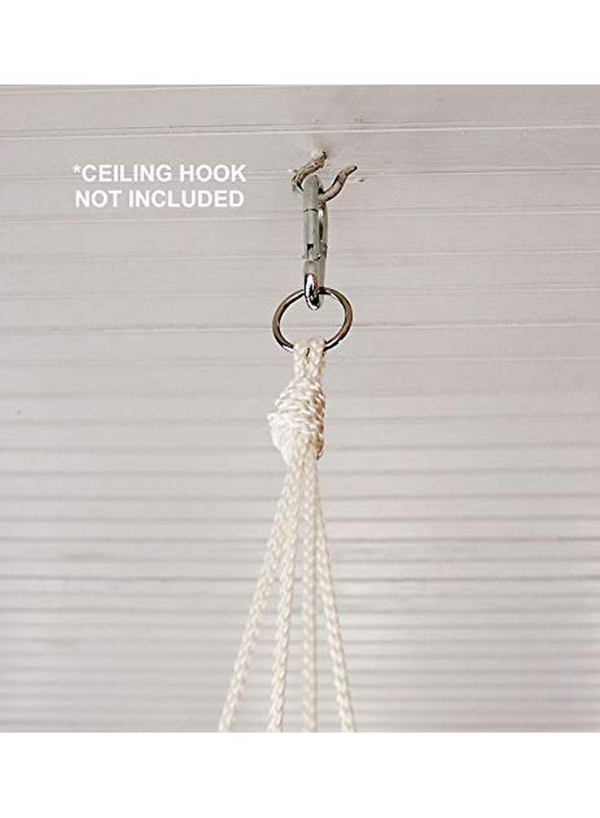 Toy Park Trapeze Bar Gym Rings - Ultimate Swing Set with Plastic Coated Chains Ninja Monkey Bars for Backyard - Outdoor Playground Accessories for Kids & Adults (Weight Capacity Upto 120 Kgs) - Red - Image 5