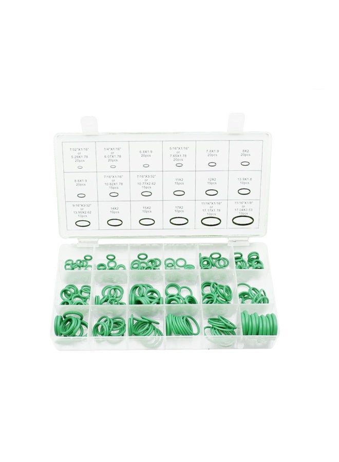 270pcs Air Conditioning O-Ring Kit for Automotive A/C, Compressor and Professional Faucet Plumbing Seal Rubber O Rings Repair Kits - Image 1