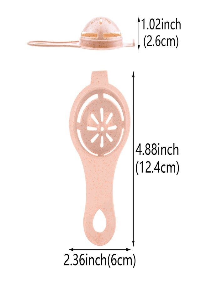 JOYUS Food Grade Egg Yolk Separator Egg White Separator Easy to Use Egg White and Yolk Separator for Baking, Egg Divider, Kitchen Gadget Cooking Baker Tool Egg Extractor, Random Color, Pack of 1 - Image 2