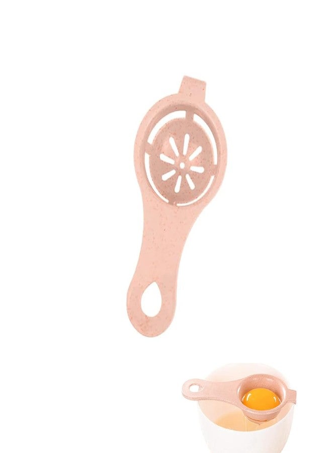 JOYUS Food Grade Egg Yolk Separator Egg White Separator Easy to Use Egg White and Yolk Separator for Baking, Egg Divider, Kitchen Gadget Cooking Baker Tool Egg Extractor, Random Color, Pack of 1 - Image 1