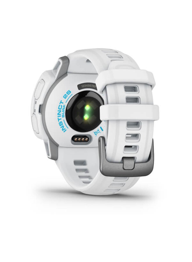 GARMIN Instinct 2S Solar Surf Edition - 40 Mm - Up To 21 Days Of Battery Life - 0.79" Inch Monochrome Display, Scratch Resistant, Power Glass, Heart Rate Monitor, Stress Tracking, Dedicated Surfing ,Windsurfing , Kitesurfing Activities, Advanced Gps Features, Ios And Android Compatible Ericeira - Image 4