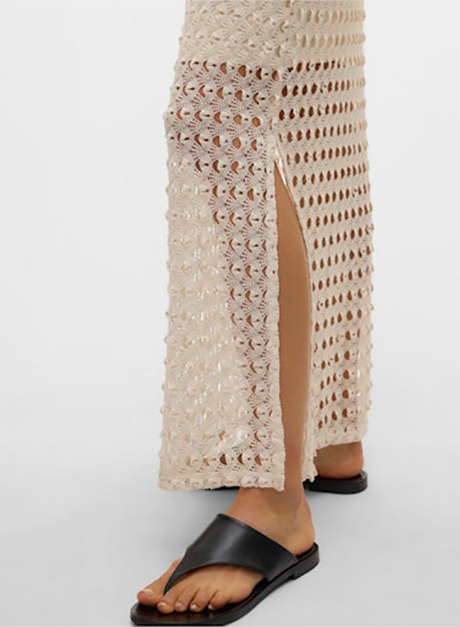 VERO MODA Vmdylie S/L V-Neck Ankle Dress Wvn Btq G - Image 3