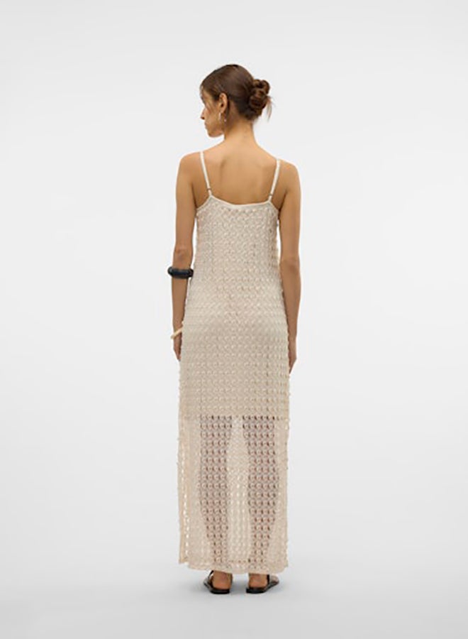 VERO MODA Vmdylie S/L V-Neck Ankle Dress Wvn Btq G - Image 2