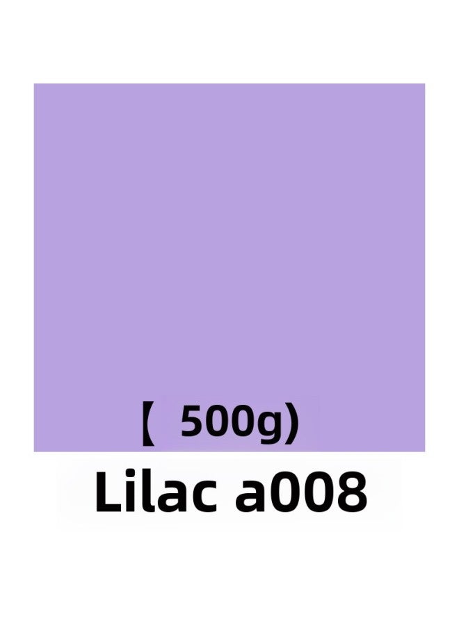 Soft Clay 500g Children's Handmade Diy Toys Colored Clay Clay Handmade Primary School Students Special Safe And Non-toxic-Color:Lilac 500g (A008)  - Image 1