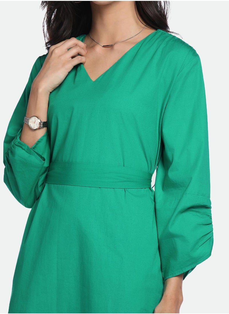 Green Dress for Women - Regular Fit, Stylish - pzsku/Z91BD9F30B7CEE4ECCB1FZ/45/_/1728472874/fd4c1b73-ad02-4853-9995-0d924b4d6ce7