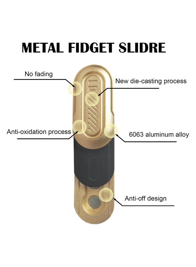 عام لعبة معدنية مغناطيسية ثلاثية الطبقات لعبة معدنية مغناطيسية صغيرة للكبار لتخفيف التوتر والقلق لعبة للكبار والصغار لعبة لتخفيف التوتر في المكتب - Image 2