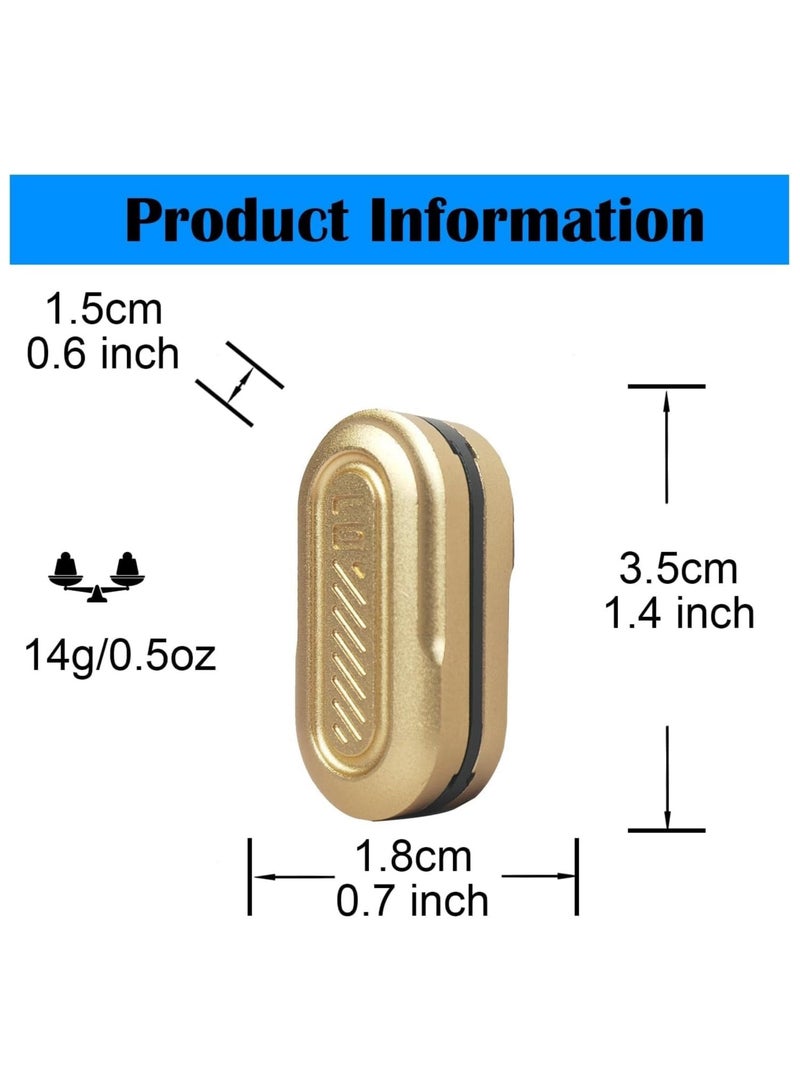 عام لعبة معدنية مغناطيسية ثلاثية الطبقات لعبة معدنية مغناطيسية صغيرة للكبار لتخفيف التوتر والقلق لعبة للكبار والصغار لعبة لتخفيف التوتر في المكتب - Image 4