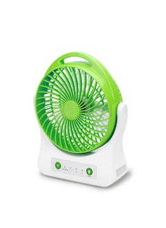 WEIDASI WEIDASI WD-202 Powerful Mini Desk Rechargeable Stand Fan with Light and 3 step Speed Control  - Image 4