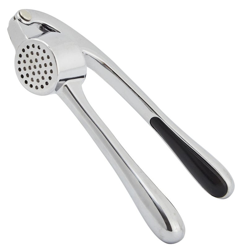 HiramWare Garlic Press, Premium Rust Proof Kitchen Garlic Mincer Crusher Squeezer with Ergonomic handle, Ginger Crusher with Good Grip, Easy to Clean, Dishwasher Safe - Image 1