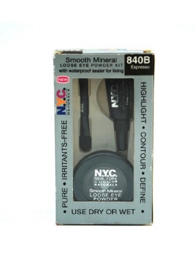 NYC N.Y.C. Smooth Mineral Loose Eye Powder Kit Expresso 840B - Image 1