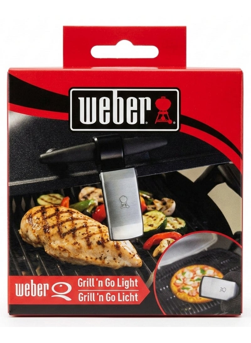 ويبر مصباح مقبض Grill 'N Go مزود بمستشعر إمالة مدمج - Image 1