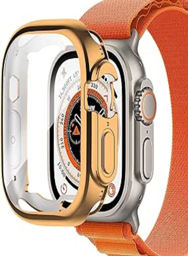 Next store Apple Watch Ultra Case 49mm, Full Coverage [Anti-Scratch] Soft TPU Protective Cover Compatible with iWatch Series 8 Ultra 2022 (Rose Gold)