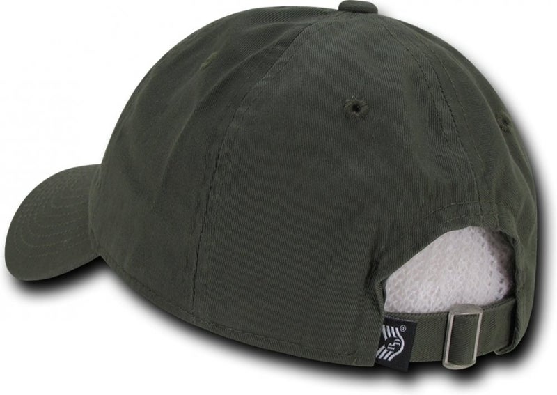 Rapid Dominance Rapiddominance Relaxed Graphic Cap, Gadsden Flag, Olive - Image 3