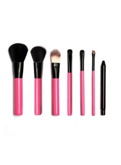 Vinayakart Vinayakart 7Pcs of Powder Foundation Blush Eyeshadow Eyeliner Lip Makeup Brush Set  - Image 5