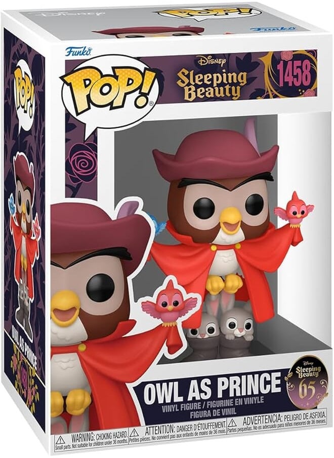 Funko Funko Pop! Cartoon Animation: Disney - Sleeping Beauty 65th - Owl as Prince #1458 