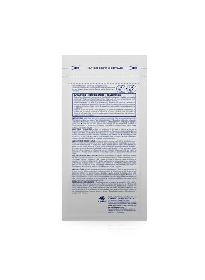 BeKOOOL Migraine Gel Sheets - 4 Count - Image 5