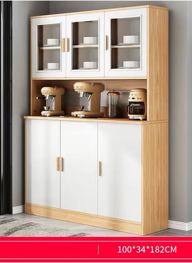 NKX Modern Wooden Kitchen Cabinet with Door 