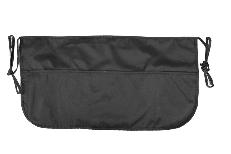 Mato & Hash Double sided 3 Pocket Waist Apron with Pen Holder | Waterproof Apron for Severs, Bartenders, Cooking, Crafts 6PK Black - Image 4