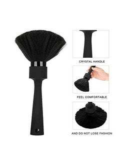 Sonew Hair Neck DusterSoft Face Brush Salon Hair Cleaning Sweeping Brush Extend Handle Professional Hairdressing Hair Cutting Styling Cleaning Brushes  - Image 5
