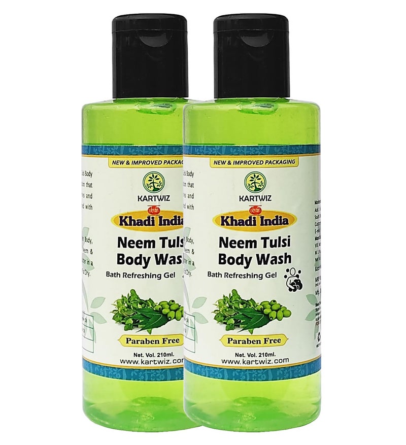Khadi Herbal Herbigiri Herbal Neem Tulsi Body Wash 420Ml - Image 1
