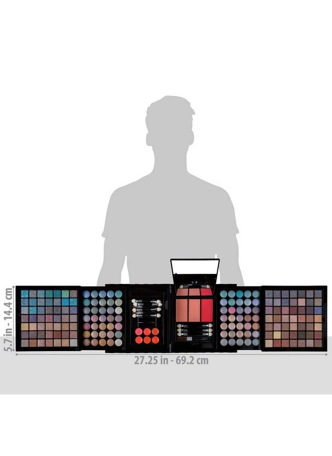 Shany SHANY All In One Harmony Makeup Set - Ultimate Color Combination - Eyeshadows, Blush Powder, Lip-gloss Lipstick, Mini Makeup brushes, Makeup applicators, HOLIDAY GIFT IDEA - New Edition  - Image 4