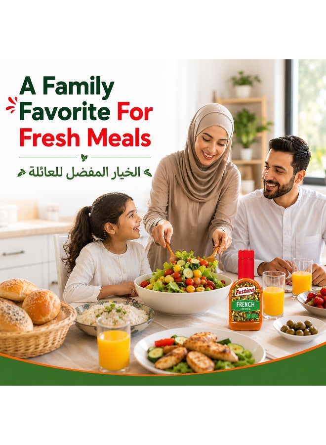 Festiva French Dressing 237ml - Tangy Salad Dressing and Sandwich Spread for Burgers, Wraps and Snacks - Dip and Dressing Sauce - Image 5