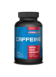 PROLAB Caffeine Tablets 100 Count  - Image 1