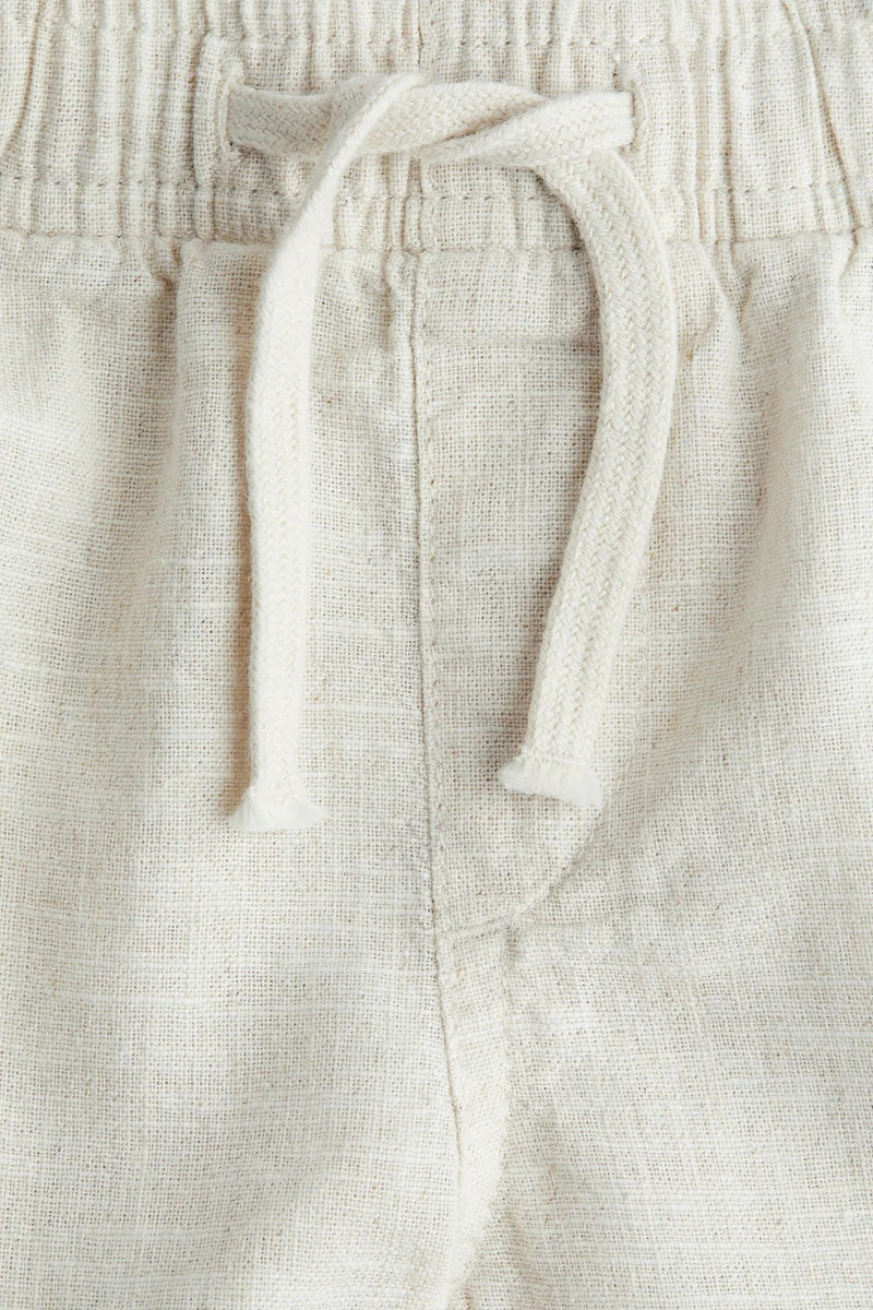 H&M Linen-blend shorts