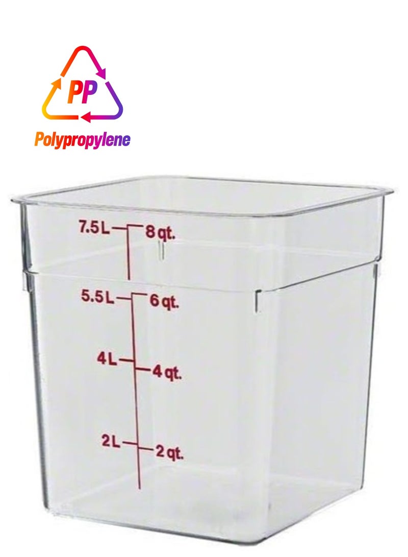 كامبرو حاوية تخزين طعام مربعة من البولي كربونات من كامبرو كاموير - Image 1