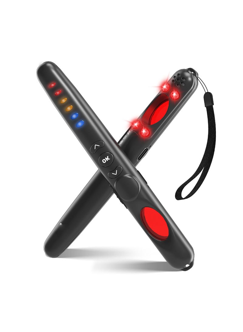 Hidden Camera and Bug Detector, Anti-Spy Device Finder, Portable Rechargeable Spy Camera Detector for Home, Office, and Travel with Motion Alarm Mode (1 Pack) - Image 1