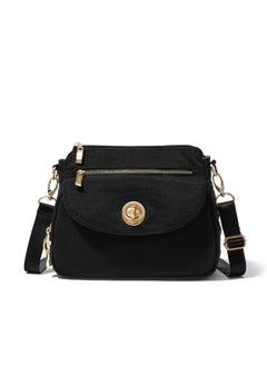 Baggallini Baggallini Women's Calais Crossbody Bag, Black/Gold Hardware  - Image 1