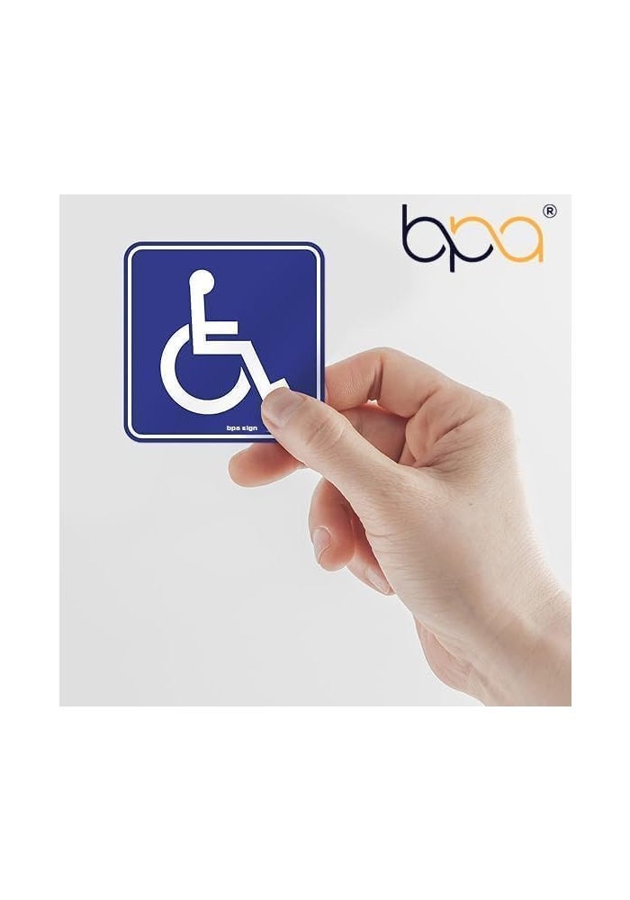 BPA® Handicap Stickers - 4 Pack Vinyl Decals - Image 5