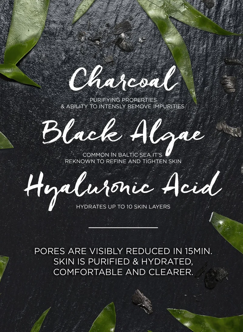 garnier Pore Tightening Charcoal Hydrating Face Tissue Mas