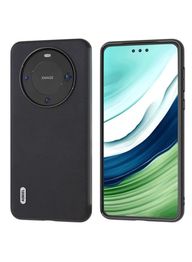 S-TOP Case For Huawei Mate 60 ABEEL Haze Texture PU Phone Case - Image 1