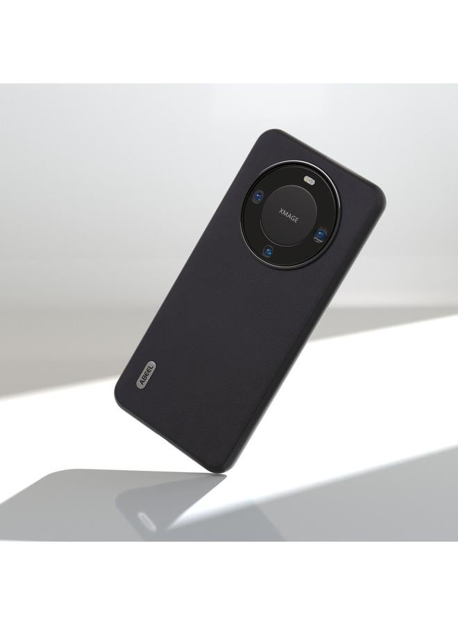 S-TOP Case For Huawei Mate 60 ABEEL Haze Texture PU Phone Case - Image 3