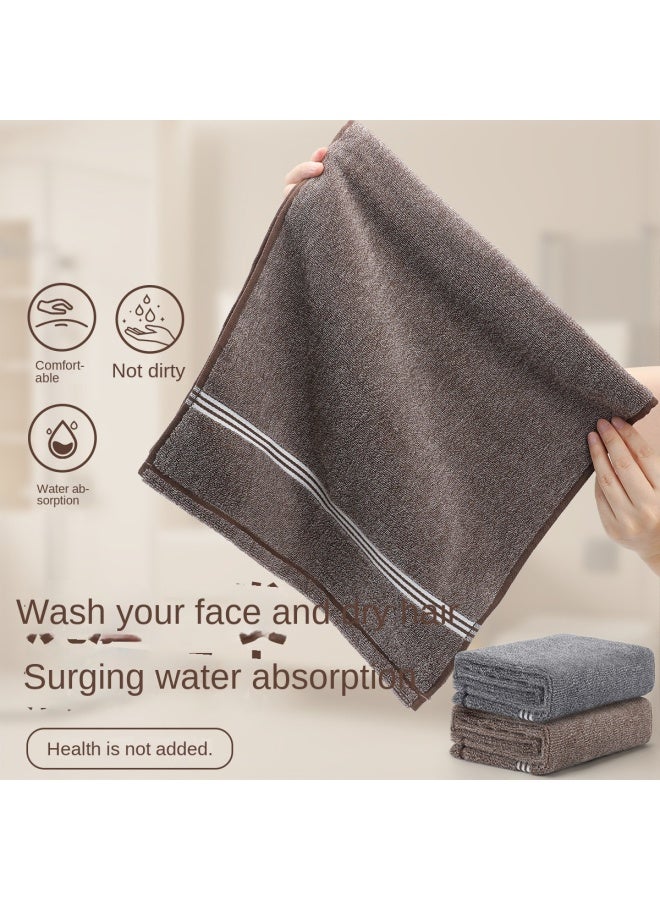 PEAK Cotton】absorbent & Soft Bath Towel - Anti-shedding Face Towel For Home Use, Couples & Adults, Thick & Plush Single Washcloth - Image 3