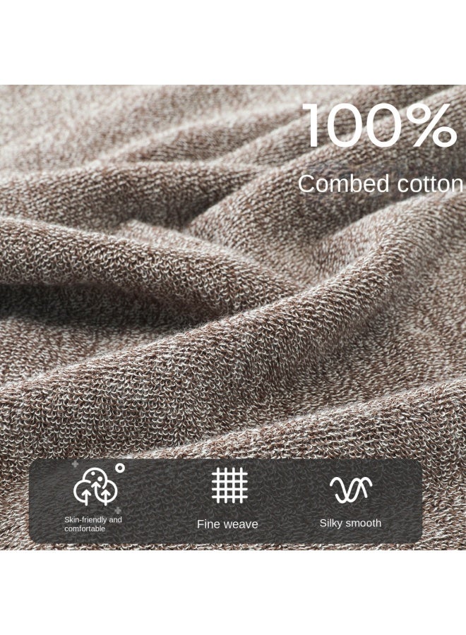 PEAK Cotton】absorbent & Soft Bath Towel - Anti-shedding Face Towel For Home Use, Couples & Adults, Thick & Plush Single Washcloth - Image 5