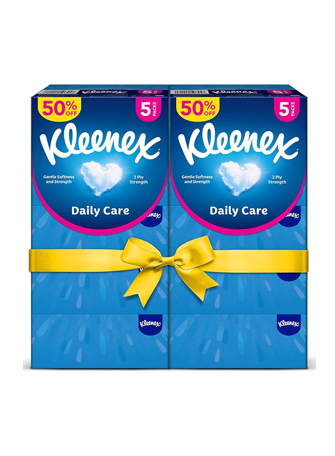 Kleenex Daily Care Facial Tissue - Pack Of 10 Boxes, 170 Sheets X 2 Ply - Image 2