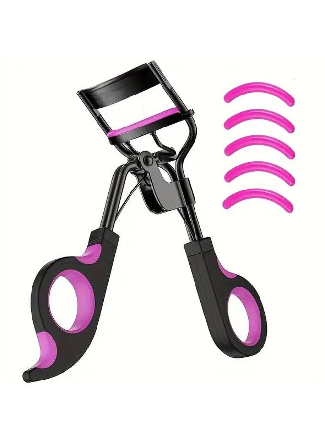 Eyelash Curler JMJ002 With 5 Extra Replacement Pads For Perfect Curved Lash Lift - Image 2