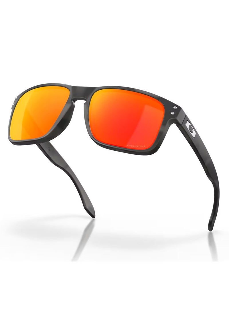 OAKLEY - Unisex Mirrored Square Sunglasses - OO9102-E955 57-18 137 - Lens Size: 57Mm - Image 1