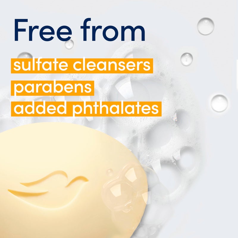 Dove Beauty Bar Soap Glowing Mango & Almond Butters, 8 Bars for Radiant Skin, Illuminates Skin 3.75 oz - Image 5