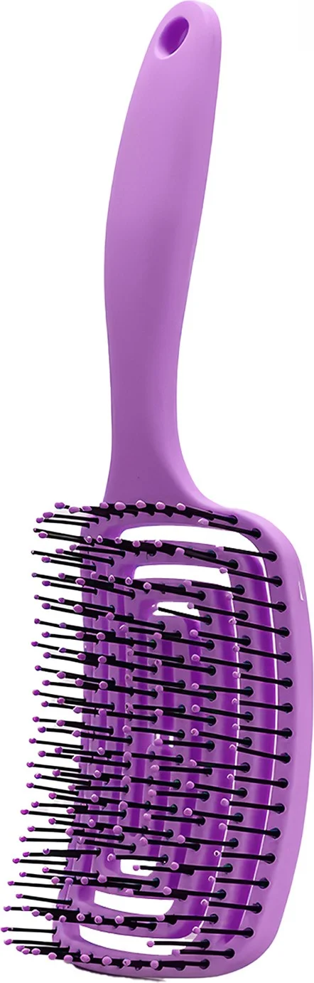 Bizimevde 3D Professional Hair Brush Hair Brush Pink Pro Three Dimensional Square Hair Brush