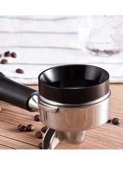 Generic "51mm Coffee Distribution Ring with Magnet – Strong Stability & Precise Brewing in an Attractive Black Color"  - Image 2